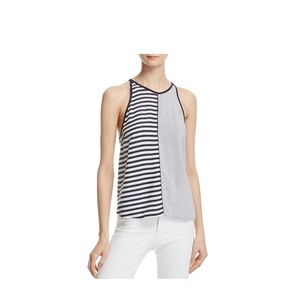 NWT Splendid striped button back tank xs